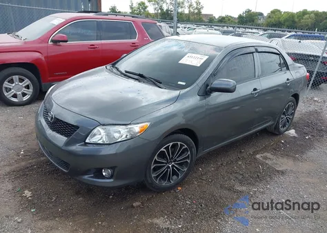 2009 Toyota Corolla Le z USA, uszkodzony, nr VIN 2T1BU40E39C116344